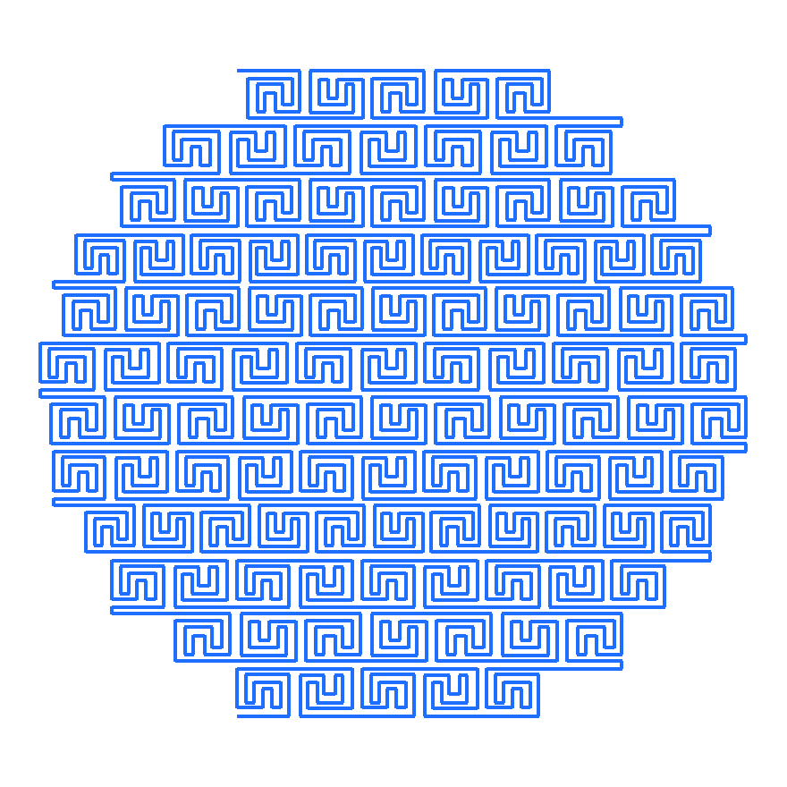 108 cells, circle