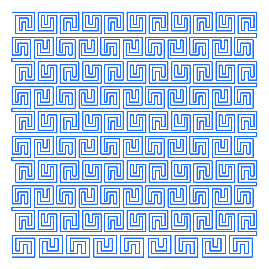 108 cells, square