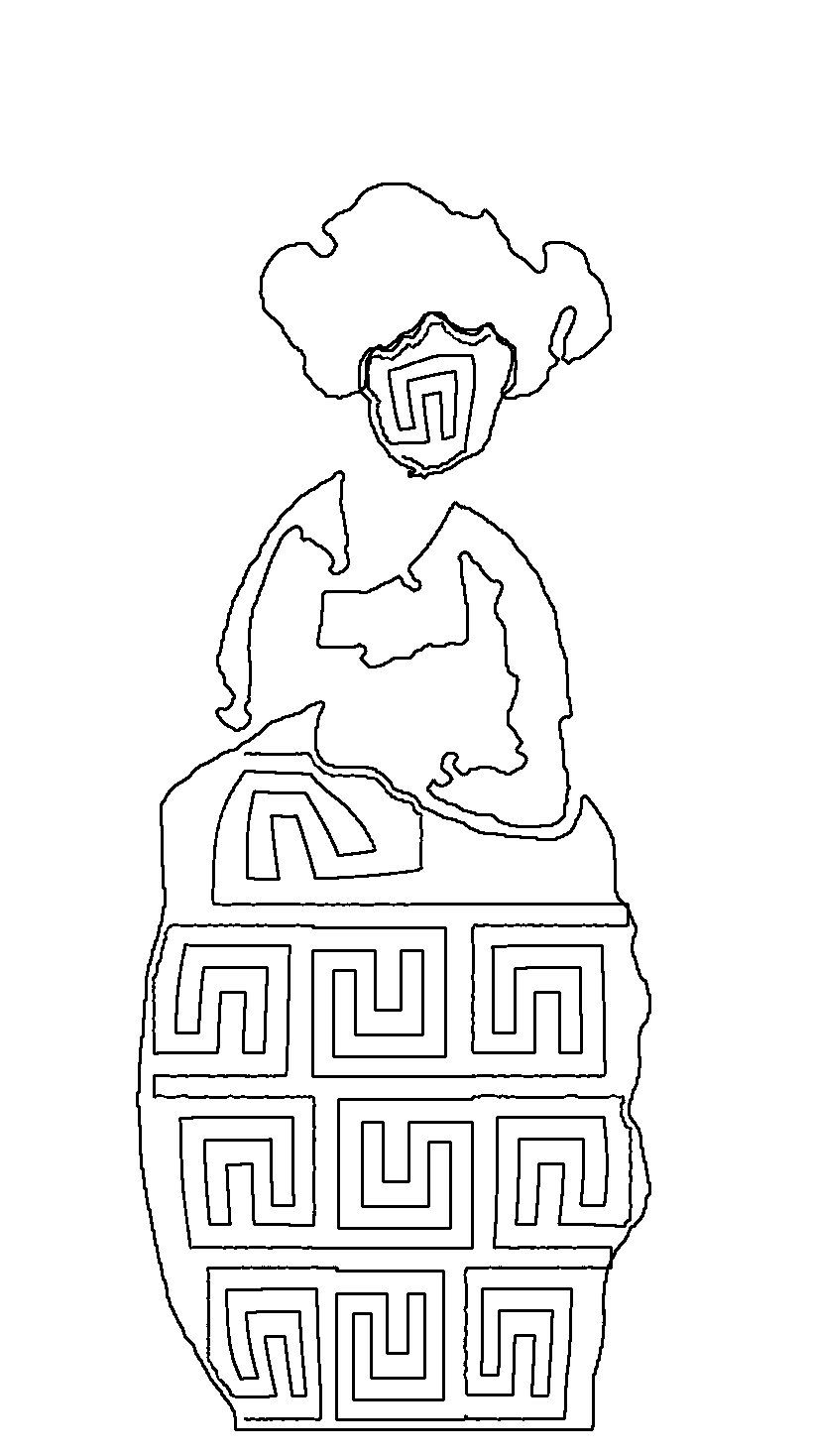Miindo, the skirt and the face